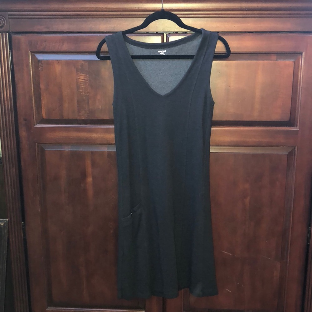 Horny Toad charcoal grey sleeveless dress